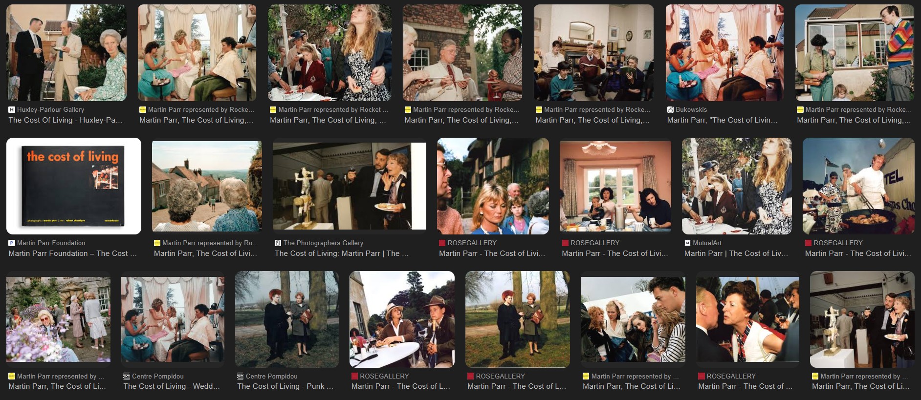 Thumbnails Google Search Martin Parr - The Cost of Living