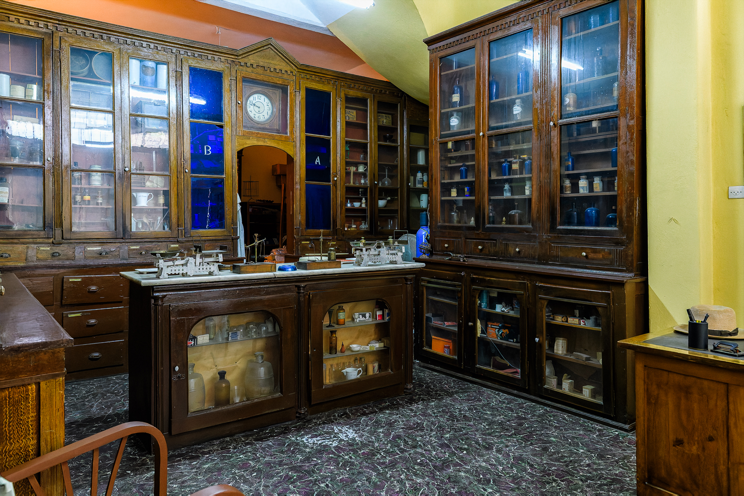 Oude apotheek op de Peloponnesos