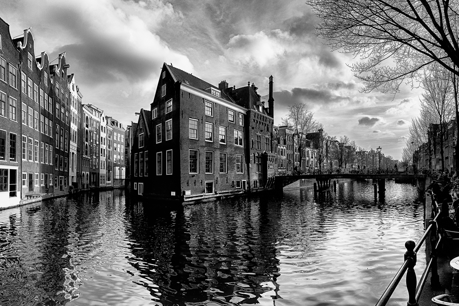 Amsterdam, zwart-wit fotografie