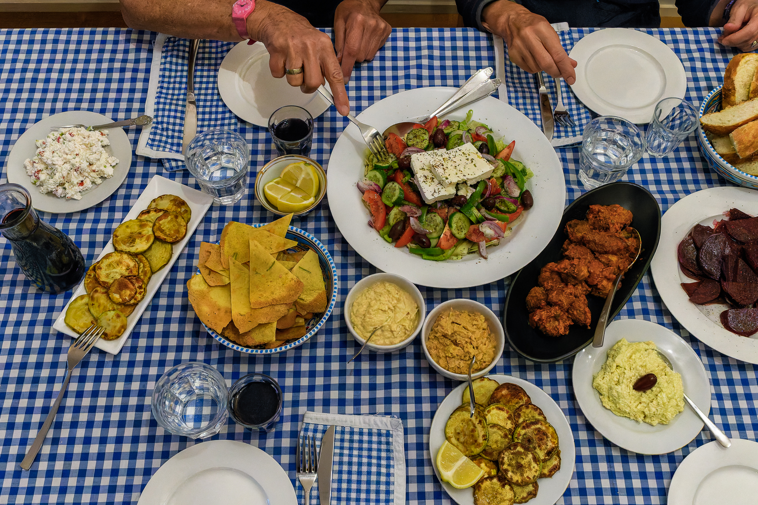 Meze-tafel workshop Grieks koken