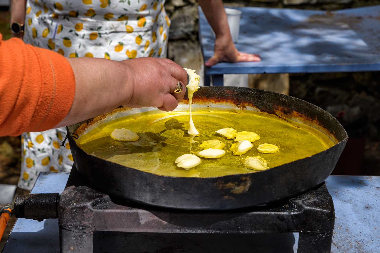 Seizoensgebonden culinaire workshop in een Grieks bergdorp