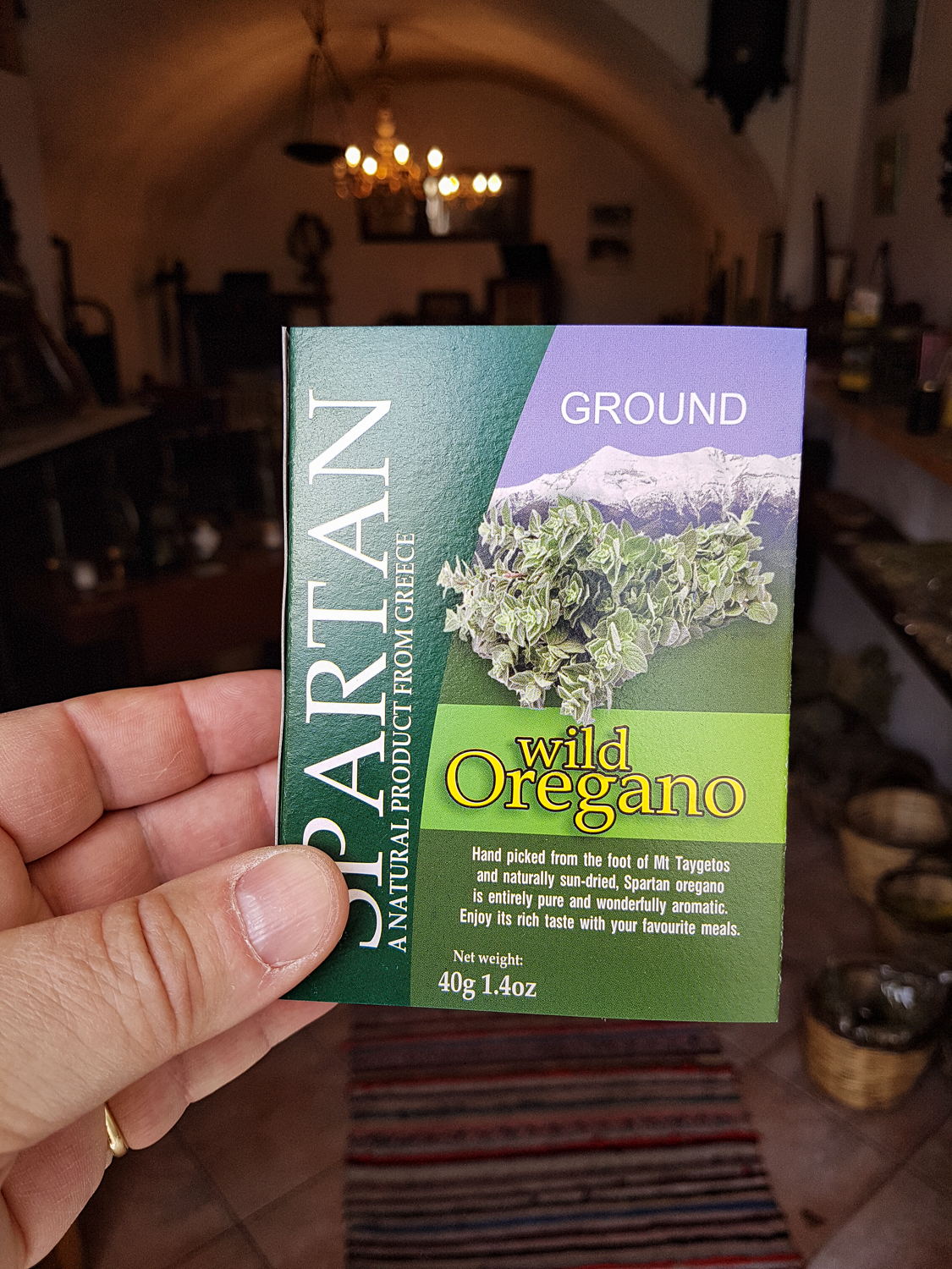 Gedroogde oregano