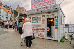 Psychic shop by the seaside