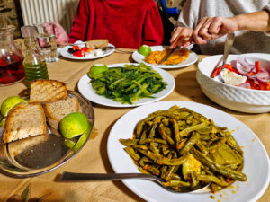 Zo groen als gras – een authentieke taverna in Lakonia